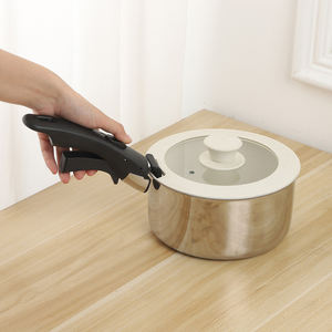 <span class=keywords><strong>Poignée</strong></span> <span class=keywords><strong>amovible</strong></span> anti-brûlure <span class=keywords><strong>de</strong></span> haute qualité pour poêle à frire antiadhésive, wok, <span class=keywords><strong>casserole</strong></span> à lait, pièces <span class=keywords><strong>de</strong></span> batterie <span class=keywords><strong>de</strong></span> cuisine - Product Image 5