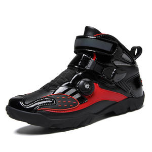 Chaussures de moto Knight, bottes de course tout-terrain d'hiver, antidérapantes, résistantes aux chocs, équipement de voyage, chaussures de moto personnalisées - Product Image 6