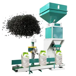 Confezionatrice semiautomatica per sacchetti di pellet masterbatch a carbone attivo da 25kg per DCS 25 50