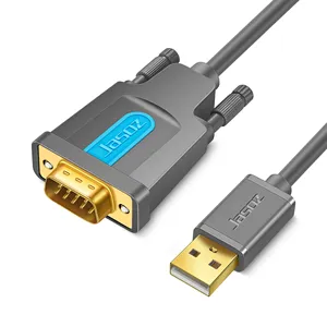 Factory wholesale USB to RS232 Adapter Serial Cable DB9 Male 9 Pin with PL2303 Chipset RS-232 Converter Cable