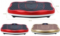 Plate-forme de remise en forme Machine d'exercice télécommande plate-forme de Vibration corps Shaker entraînement puissance Waver plaque vibrante pour un usage domestique