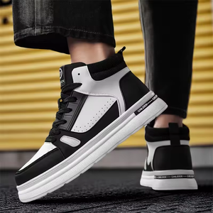 New High-Top <b>Men's</b> Skateboard <b>Shoes</b> Breathable Trendy Versatile Lightweight Sports <b>Shoes</b> Casual Walking <b>Shoes</b> for <b>Men</b> - Product Image 1