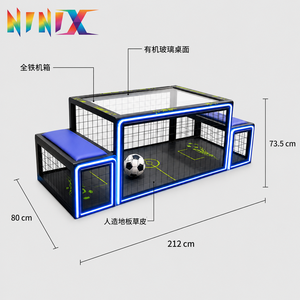 La machine de football sous la table pour deux personnes est un équipement sportif très divertissant et actif pour les enfants. - Product Image 3