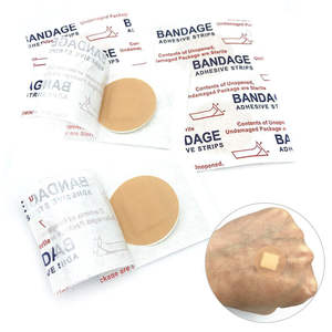 مصغرة للماء الفرقة المساعدات جولة صغيرة الجرح خلع الملابس التثبيت الطبي - Product Image 4