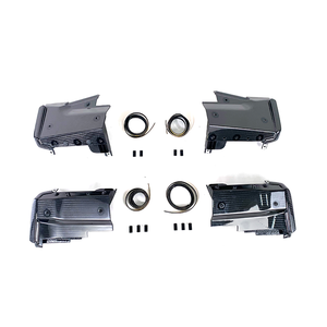 W464 <span class=keywords><strong>4X4</strong></span> Style marchepied latéral avec coin en Fiber de carbone sec pour classe G W463a G63 G500 pièces de Kit de carrosserie modifiées en aluminium - Product Image 5