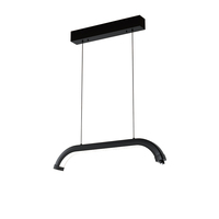 Lampe de remplissage demi-lune en métal 48W, réglable, à fixation murale ou plafond, pour salon, spa, barbier, maquillage, cils, et éclairage mural pour tatouage