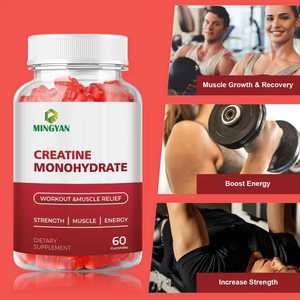 개인 라벨 크레아틴 일 수화물 구미 곰 5000mg 사전 운동 에너지 부스트 크레아틴 구미 보충 교재 만들기 - Product Image 5