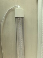 LED lampu tumbuh spektrum penuh tumbuh lampu untuk tanaman dalam ruangan pertumbuhan cepat dengan Samsung 3ft 2ft T8 tabung Led tumbuh cahaya untuk bunga