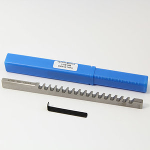 เครื่องมือเจาะร่องเหล็กความเร็วสูง (HSS) ระบบอังกฤษ พร้อมเคลือบ TiN/TiAlN ความแข็ง 63-67HRC ระดับความแม่นยำ B - Product Image 3