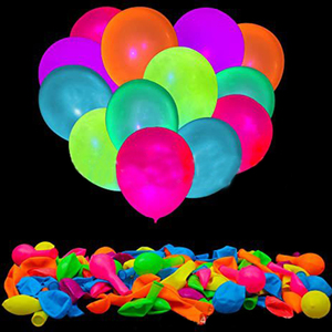 Glow in the Dark <b>Balloons</b> Birthday Nightclub Disco <b>Party</b> Decoration Fluorescent Latex <b>Balloon</b> Wholesale - Product Image 1