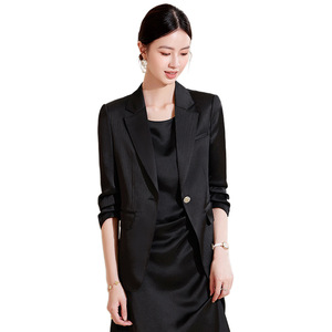 White <b>Blazer</b> Dress <b>Set</b> Women Spring 2024 Floral Print Sheath Suit Formal Office Wear - Product Image 5