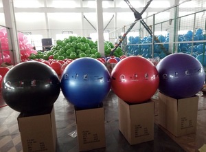 Trung Quốc 2024 chất lượng cao bán sinh thái thân thiện phòng tập thể dục Pilates tập thể dục mềm PVC Tùy chỉnh yoga bóng - Product Image 5