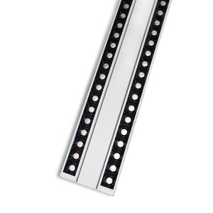 <span class=keywords><strong>Luz</strong></span> LED Doble Ajustable de 40W para Rejilla, <span class=keywords><strong>con</strong></span> Diseño Moderno y Temperatura de Color Regulable de 4100K, para Estantes de Supermercado - Product Image 4