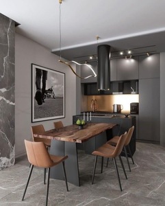 Mobili per la casa moderna integrata estensibile durevole cucina in <span class=keywords><strong>legno</strong></span> bancone bancone isole <span class=keywords><strong>tavolo</strong></span> con armadio di stoccaggio - Product Image 2