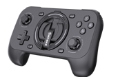 Manette de jeu mobile portable avec support magnétique, réglage multi-angles, compatible avec PS4, Switch2, Android, iOS, PC