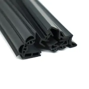 Factory Direct Sales EPDM Rubber Seal Strip Window And Door Windproof Flexible Glazing Weather Rubber Gasket Strip