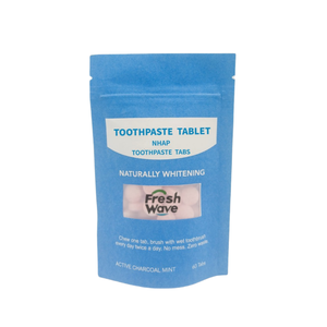 Tabletas de Pasta Dental de Carbón Activado de Coco Orgánico <span class=keywords><strong>Natural</strong></span>, Eliminan las Manchas de los Dientes, Tabletas de Pasta Dental de Carbón de Bambú - Product Image 5
