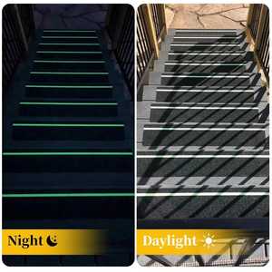 "Glow-in-the-Dark PVC Anti-Slip <b>Tape</b> for Safe Stairs <b>Waterproof</b> & Non-Slip Adhesive" - Product Image 6