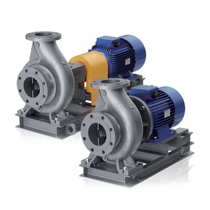 ปั๊มหอยโข่งแบบดูดปลายแนวนอนสำหรับจ่ายน้ำอุตสาหกรรม ติดตั้งแนวตั้งแนวนอน ใบพัดแบบปิด - Product Image 1