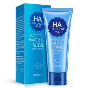 Bioaqua hidratação facial, reabastecimento de umidade com ácido hialurônico, beleza suave, clareamento facial