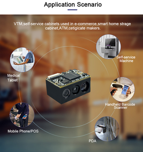 Rakinda Mô-đun Điều Khiển Động Cơ Quét Mã Vạch 2D Giao Diện TTL Hình Ảnh Mini LV30 Cho PDA POS - Product Image 5
