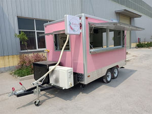 Remorque Alimentaire Mobile Usine de 11 Pieds de Large avec Friteuse, Camion Restaurant à <span class=keywords><strong>Vendre</strong></span> à Dubaï, Remorque à Snacks, Camionnette - Product Image 4