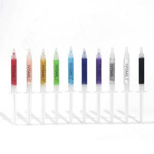 Hoge Kwaliteit Dubbele Buis 24K Gouden Tanden <span class=keywords><strong>Whitening</strong></span> <span class=keywords><strong>Gel</strong></span> 3Ml 5Ml 10Ml 16 35 Carbamide Peroxide Non Peroxide Kit <span class=keywords><strong>Gel</strong></span> <span class=keywords><strong>Whitening</strong></span> Pennen - Product Image 1