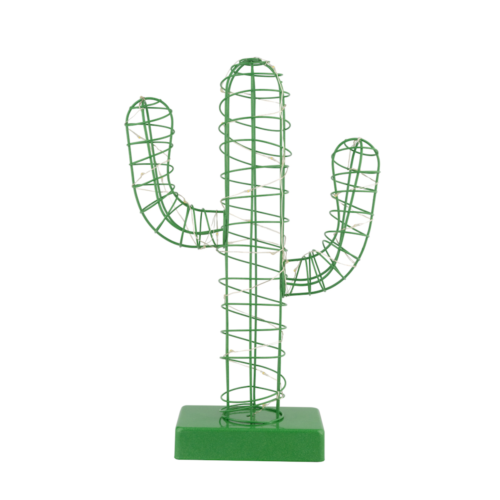 Кактус форма декоративная настольная лампа Создание искусственного ландшафта гирлянды светодиодные дерево света