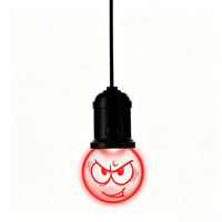 Lampe de bienvenue créative YD Brand Factory pour voiture, LED suspendue, rechargeable par USB, 7 couleurs, effet respirant, en acrylique