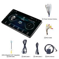 Unit Navigasi Mobil Layar Besar Android Pintar, Monitor Mobil Universal, Bluetooth & Wifi, Pemutar Multimedia HD