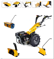 Motoculteur diesel BOTA 370 avec boîte de vitesses et engrenages pour le travail du sol agricole