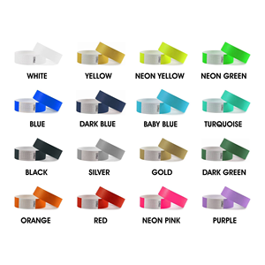 Fabricantes de Pulseras para Eventos en China, Venta al por Mayor, Personalizables con Logotipo/VIP/Código QR, Pulseras de Tyvek Imprimibles en Blanco con Tinta de Inyección - Product Image 5