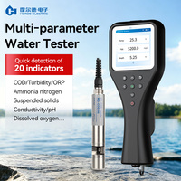 Detector Portátil de Calidad del Agua Multiparamétrico, con Método de Electrodo, Compatible con Diferentes Sensores