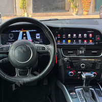 ZWNAV 12.3+10.25 pouces, Carplay sans fil pour Audi A4 2009-2016, autoradio GPS Navi, lecteur multimédia, autoradio Android15