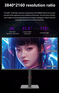 Écran d'ordinateur de jeu OLED d'usine 32 pouces 3840*2160p 4K 240Hz 360Hz - Product Image 2