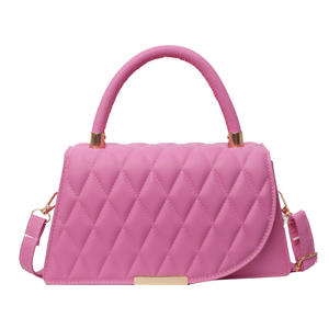 Nouveau sac à main femme simple épaule bandoulière changement diamant treillis sac brodé pour les femmes - Product Image 6