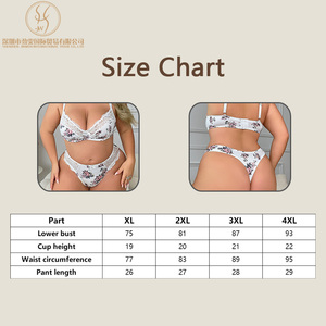 Bộ áo ngực bralette ren in họa tiết, size lớn, kiểu mới 2025, chất liệu thoải mái, nâng ngực liền mạch, dành cho nữ. - Product Image 6