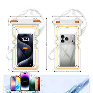 Pochette Téléphone Étanche IPX8 avec Conception Flottante, Matériau TPU Compatible Tactile, Sac Téléphone 7 Pouces pour iPhone 17 et <span class=keywords><strong>Samsung</strong></span> - Product Image 4