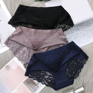 Bragas de Encaje Suaves y Sexys para Mujer, Ropa Interior sin Costuras de Seda de Hielo, Tallas Grandes M-2XL - Product Image 2