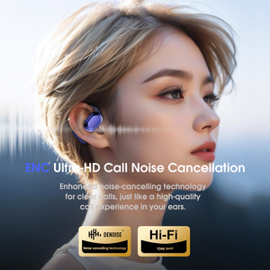 หูฟังไร้สาย AI Smart Translation พร้อมไฟ LED แสดงสถานะแบตเตอรี่ ออกแบบพิเศษเพื่อการเชื่อมต่อไร้สาย - Product Image 4