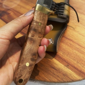 Winged God มีดพกใบมีดสแตนเลสเกรดใช้งานกลางแจ้งปรับแต่งได้ - Product Image 4