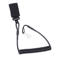 Dragon Anti-Perte Sécurité Réglable Lanyard Élastique Anti-Chute Sécurité pour Chasse Tactique Camping Randonnée