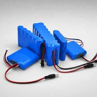 Batteries au lithium-ion rechargeables personnalisées 3,7 V, 7,4 V, 11,1 V, 12 V, 6 Ah, 10 Ah, 12 Ah avec BMS pour robot aspirateur, applications médicales, solaires et de sécurité
