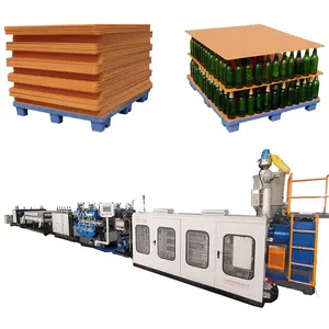 Pp Plastic Vel Extruder Machine Gegolfd Plastic Sheet Making Extruder Machine