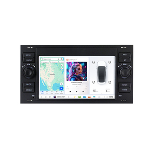 DUDUAUTO Lettore DVD di Navigazione per Auto, Stereo per <span class=keywords><strong>Ford</strong></span> <span class=keywords><strong>Focus</strong></span>, Schermo da 7 Pollici, Aspetto OEM con Kit di Cablaggio - Product Image 1