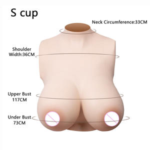 Crossdressers Silicona Pechos falsos Artificial S Cup Sissy Mujer Silicona Breastplate <span class=keywords><strong>Senos</strong></span> Falsos Forma Silicona Sexy Breast - Product Image 6