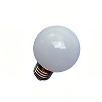 Ampoule LED G60 E26 E27, lampe globe en plastique, AC 85-265V, ampoules colorées pour fête, mariage, Halloween, Noël
