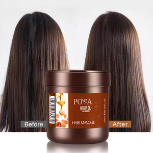 <span class=keywords><strong>Meilleur</strong></span> traitement capillaire, masque capillaire à l'huile d'argan POSA, extrait de <span class=keywords><strong>caviar</strong></span>, masque capillaire lissant à la kératine pour cheveux abîmés et secs - Product Image 5