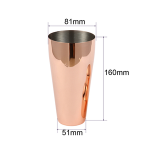 Ap02 — agitateur à cocktail, en acier inoxydable, paréo, 2 pièces, 550ml - Product Image 5