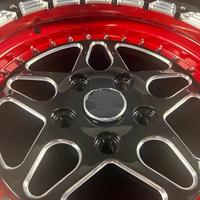 HADISON 15X10 Luxe Concave Profonde 2 Pièces Roues Forgées Beadlock 5x120 5x130 Alliage Forgé Drag Racing Jante De Voiture pour BMW